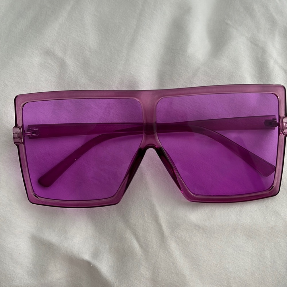Purple sunglasses